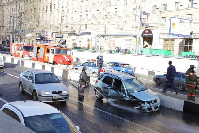 ДТП на Новинском бульваре