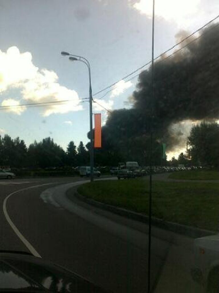 Пожар в Зеленограде