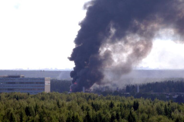 Пожар в Зеленограде