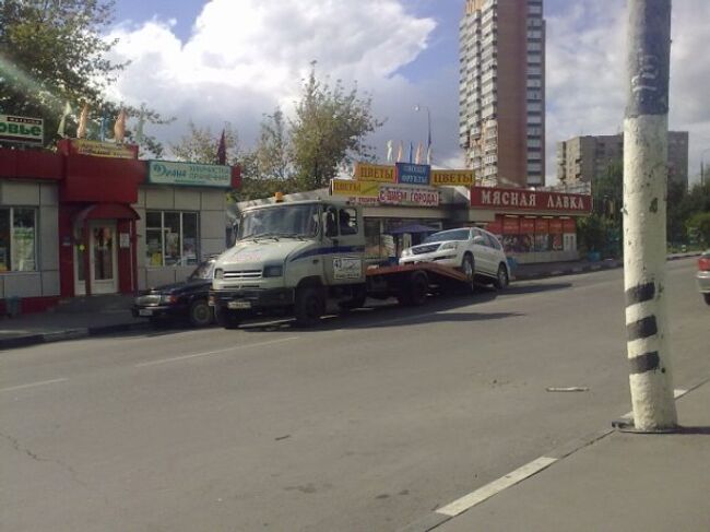 Взрыв автомобиля топ-менеджера Красного куба