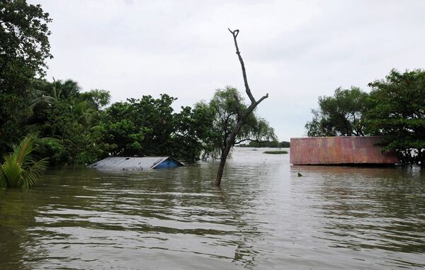 Наводнения в Мексике после многих недель проливных дождей