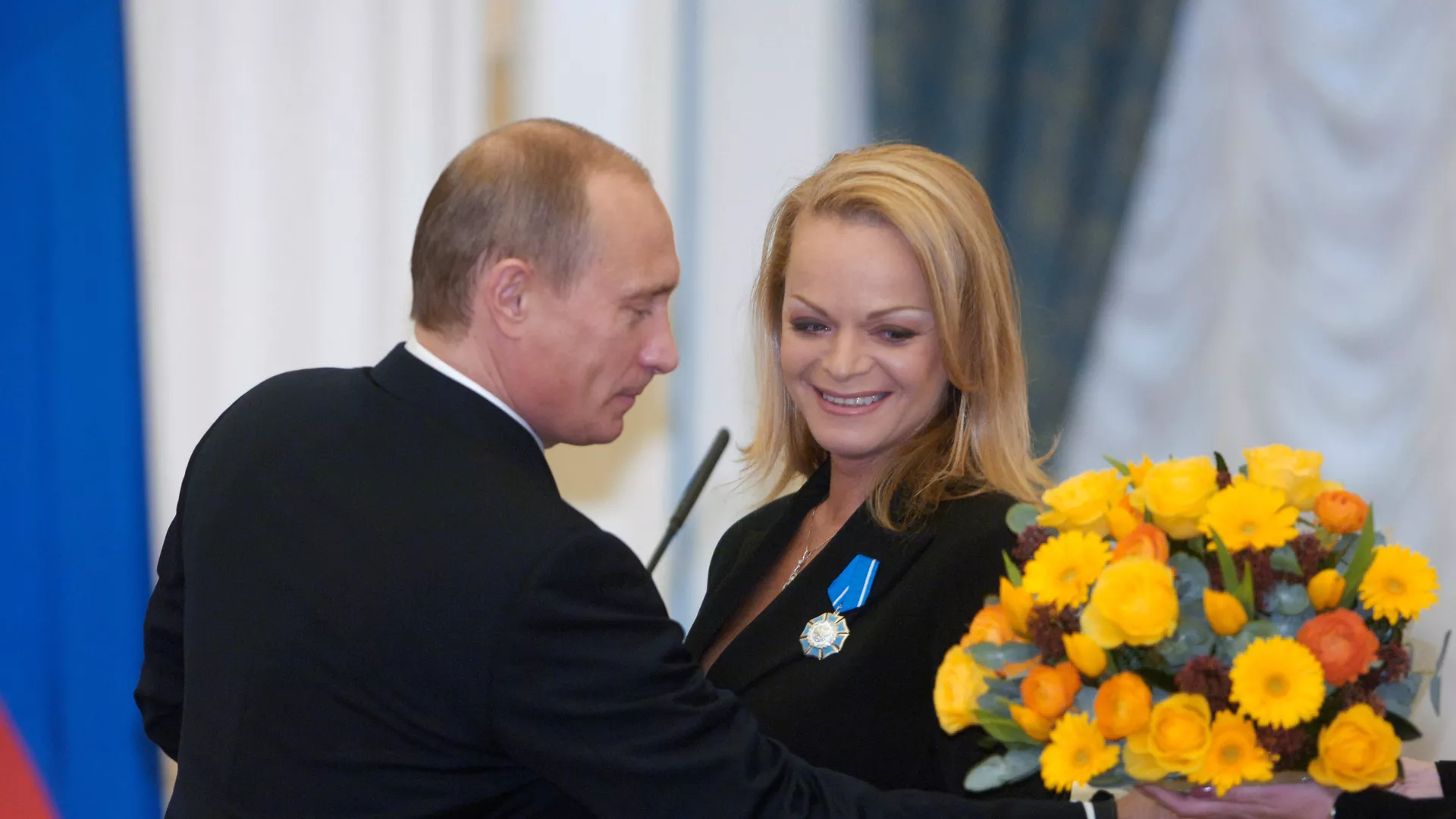 Владимир Путин и Лариса Долина