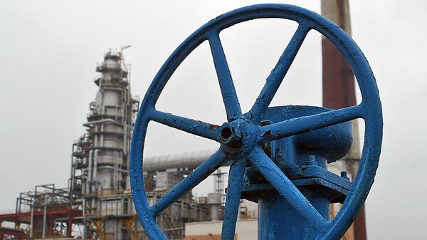 На белорусском нефтеперерабатывающем заводе. Архивное фото