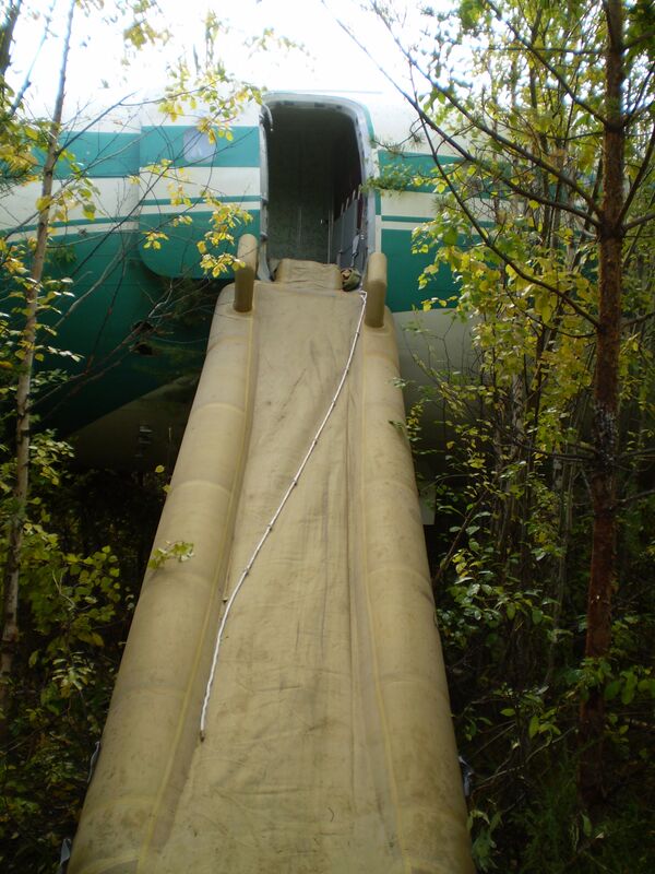 Аварийная посадка Ту-154м в Коми