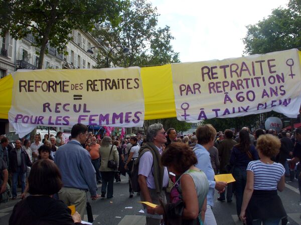 Забастовка во Франции. Архив