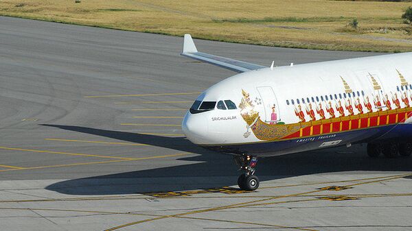 Самолет авиакомпании  Thai Airways. Архив