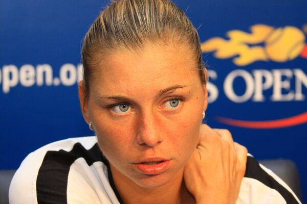 Российская теннисистка Вера Звонарева. Турнир US Open 2010