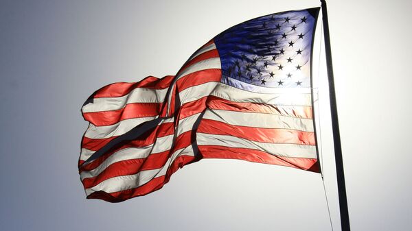 Американский флаг, архивное фото