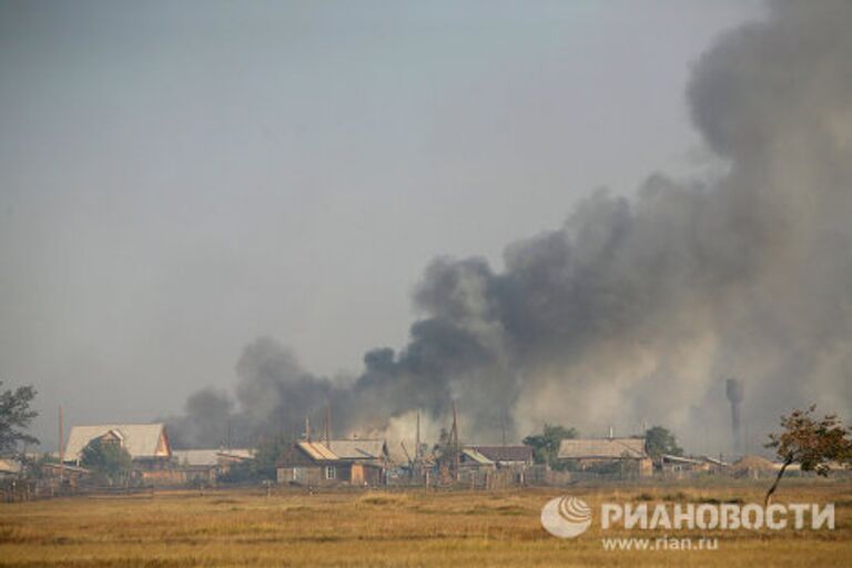 Пожары в республике Алтай