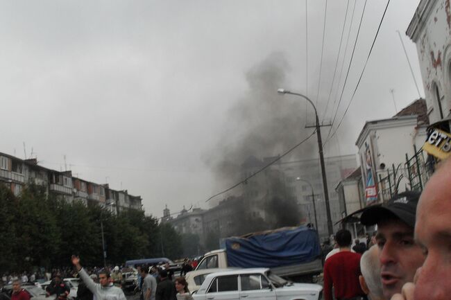 Взрыв в центре Владикавказа 9 сентября 2010 г.