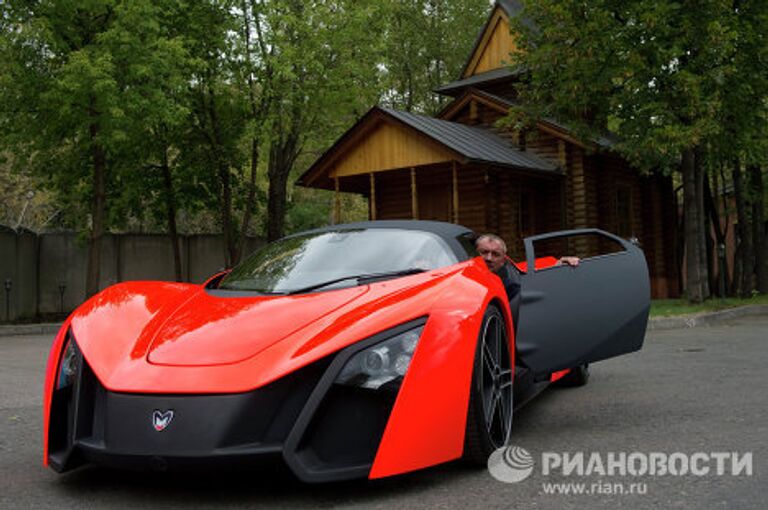 Открытие завода компании Marussia Motors в Москве