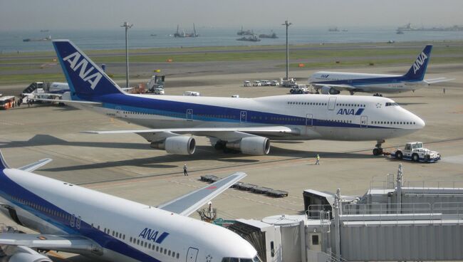 Boeing-747 и 767s авиакомпании ANA