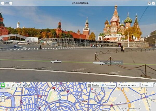Страница сервиса Яндекс.Панорама
