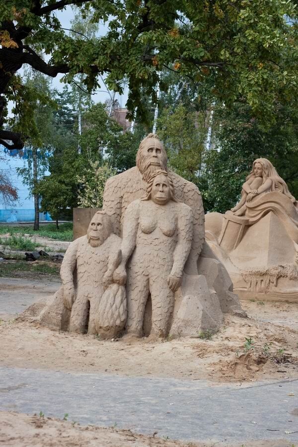 Фестиваль песчаных скульптур на ВВЦ 