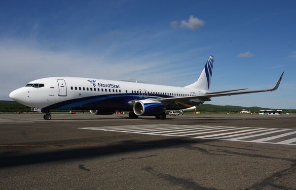 Самолет Боинг 737-800 авиакомпании NordStar. Архив