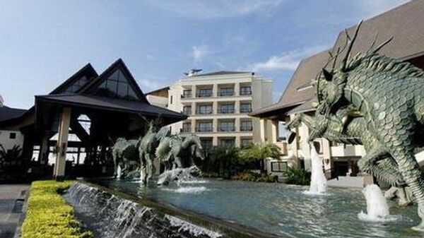 Вид на отель Garden Cliff Resort & Spa Pattaya