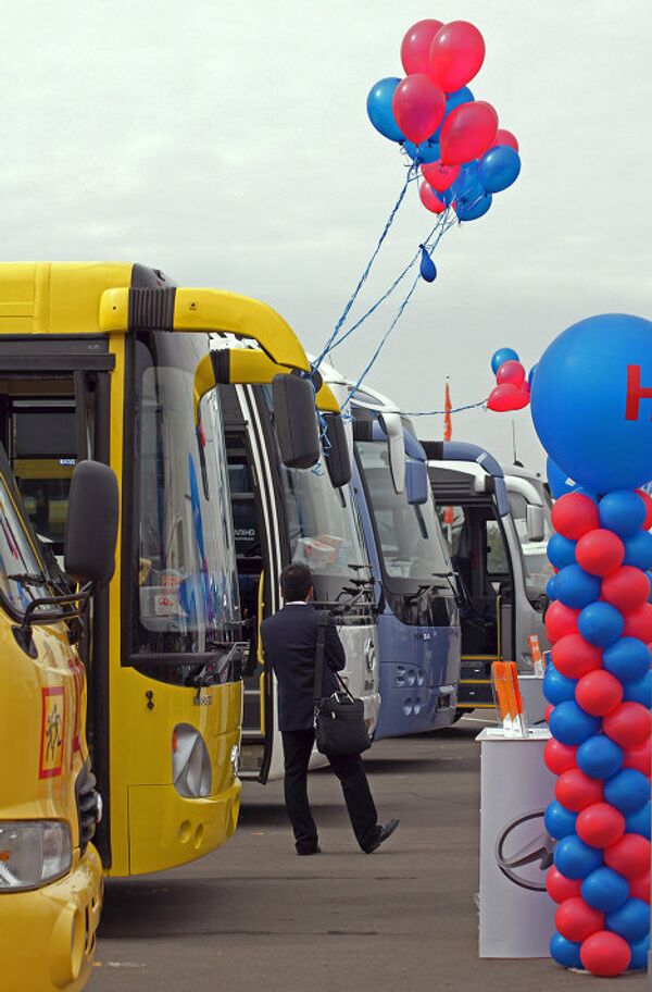 3-й Международный Автотранспортный Фестиваль Мир автобусов - 2010 в Коломне