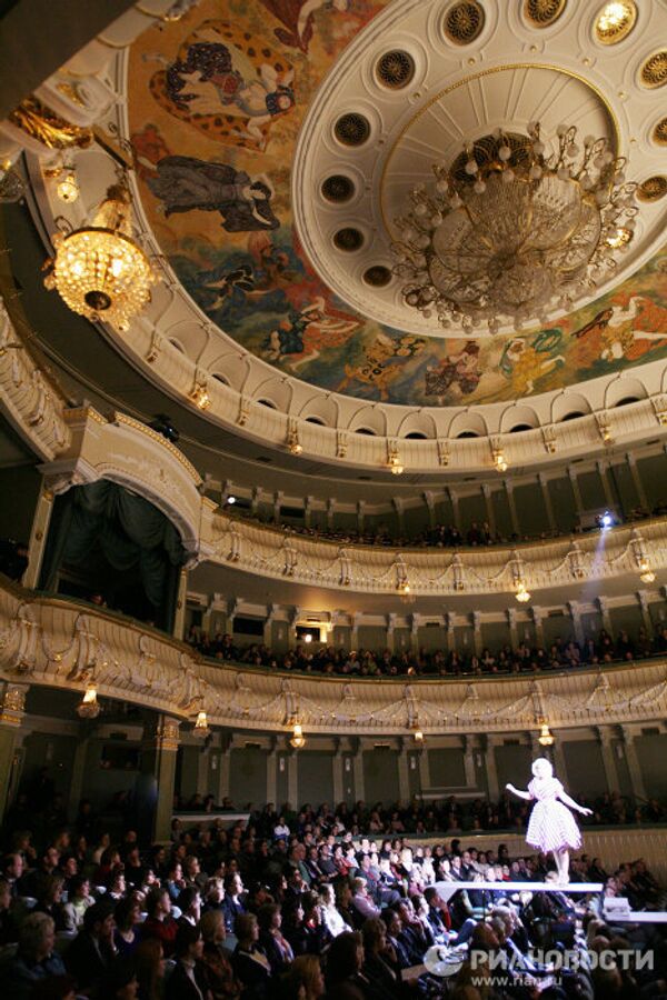 Выступление труппы Мариинского театра на новой сцене Большого театра