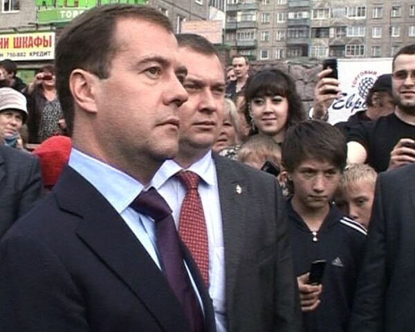 Медведев пообещал муромчанам промыть мозги чиновникам