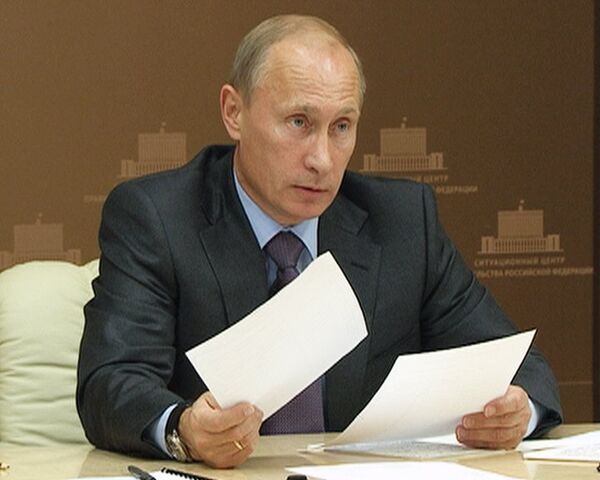 После посещения сгоревших сел Путин пригрозил губернаторам санкциями