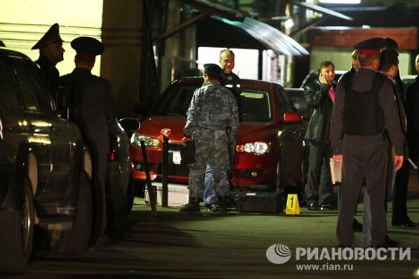 Покушение на предполагаемого криминального авторитета Аслана Усояна (Дед хасан) в центре Москвы
