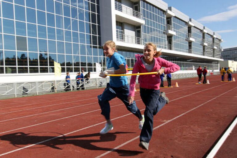 Спортивный праздник в честь 274-летию Челябинска. 