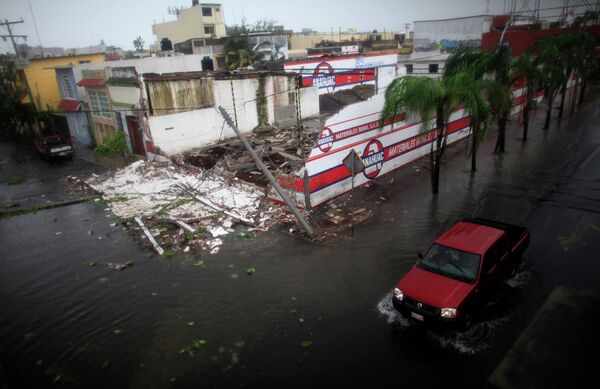 Последствия атлантического урагана Карл в Мексике