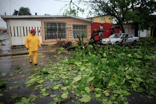 Последствия атлантического урагана Карл в Мексике