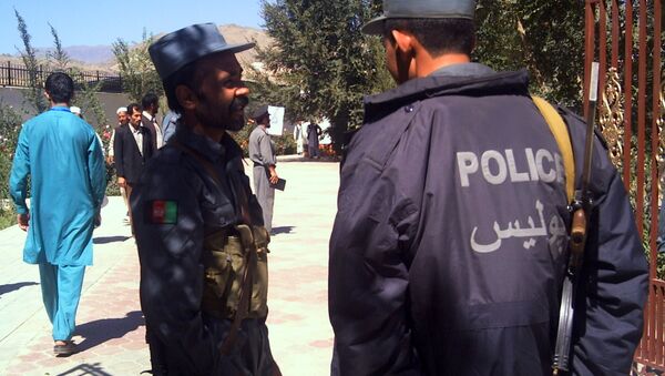 Полиция Афганистана. Архивное фото