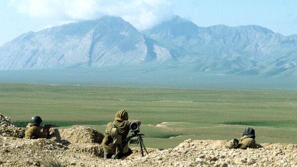 Военнослужащие таджикской армии