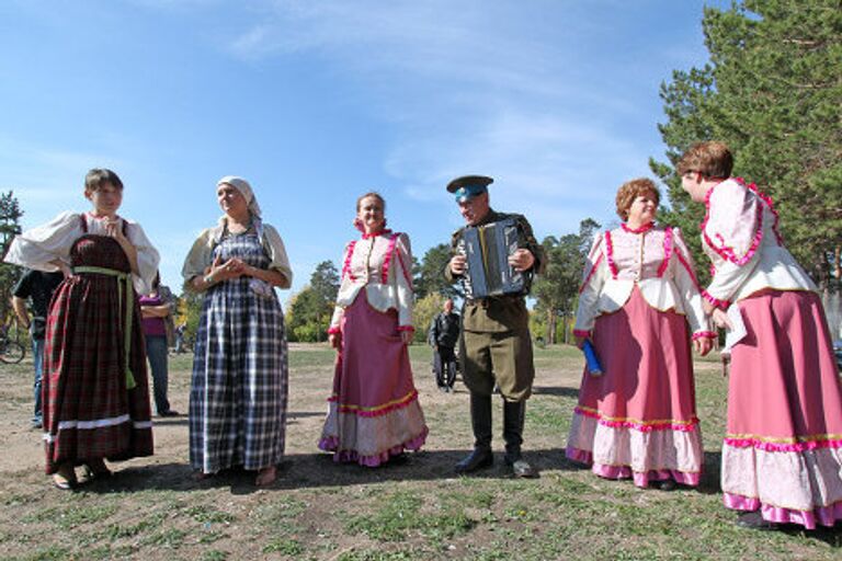 Уральские казаки отметили Осенины