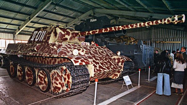 Немецкий танк Т-VG Пантера в музее вооружения Кубинке
