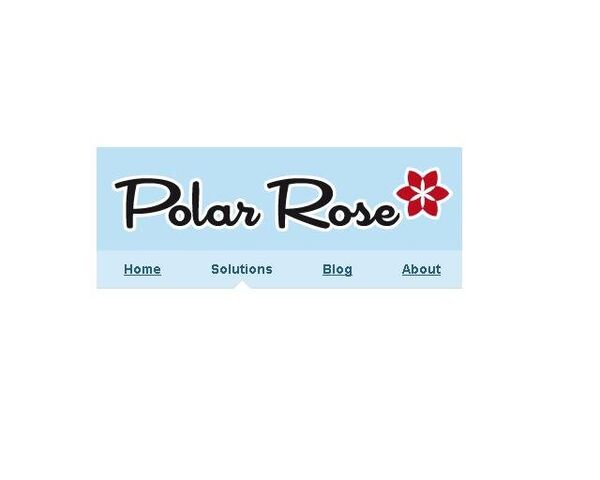 Логотип компании Polar Rose