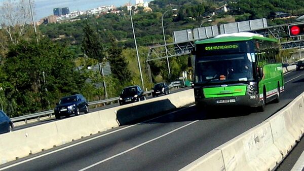 Автобус в Испании. Архивное фото