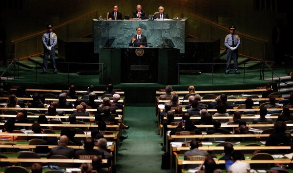 Выступление президента США Барака Обамы на саммите ООН