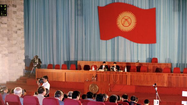 Заседание парламента Киргизии. Архивное фото