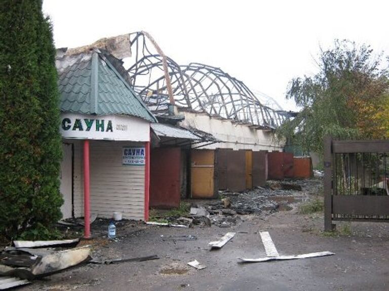 Пожар в г. Жуковский Московской области