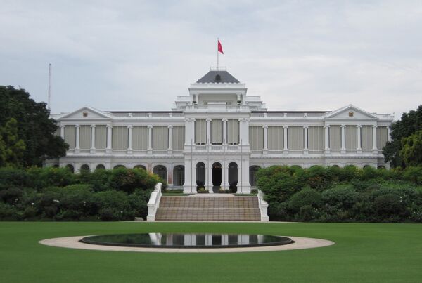 Президентский дворец Истана в Сингапуре. Архив