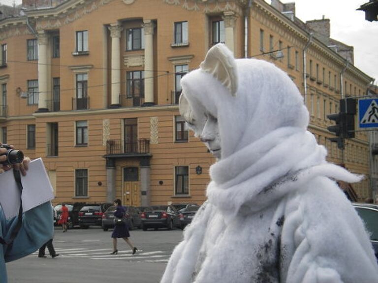 Белые медведи в Санкт-Петербурге