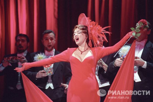 Премьера спектакля на сцене  Московского театра оперетты.
