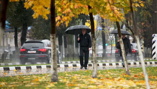 Осень на улицах Москвы