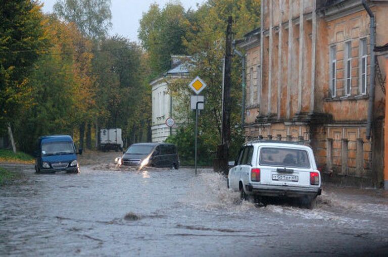 Ливень в Твери