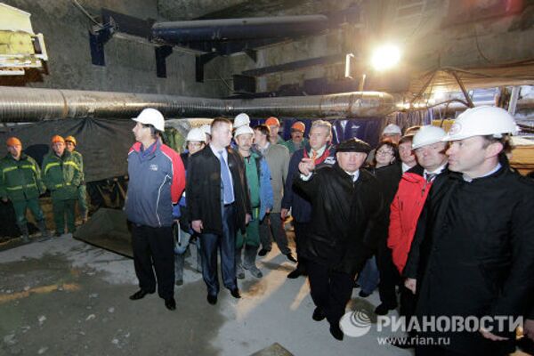 Строительство Алабяно-Балтийского тоннеля в рамках проекта Большая Ленинградка