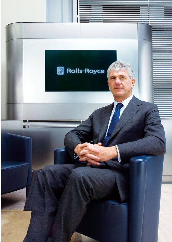 Глава Rolls-Royce Group сэр Джон Роуз. Архив