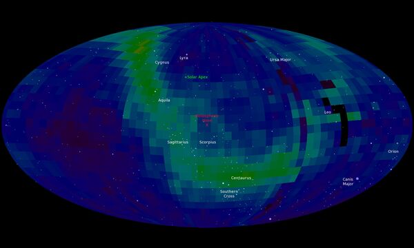 Пояс гелиосферы, обнаруженный зондом IBEX