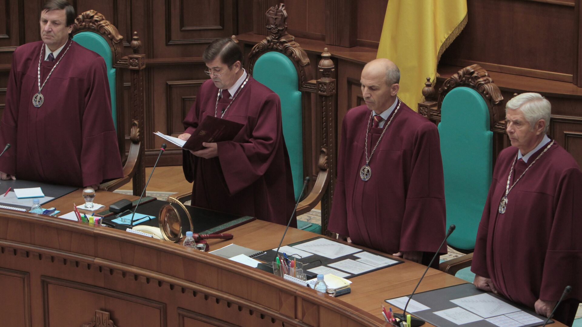 Заседание конституционного суда Украины  - РИА Новости, 1920, 05.11.2020