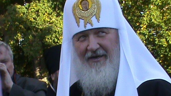 Патриарх посетил здание бывшей кирхи Арнау в Калининграде