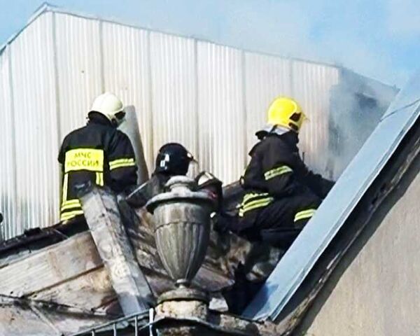 Пожар в здании Минздравсоцразвития возник из-за ремонта