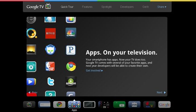 Приложение Google TV