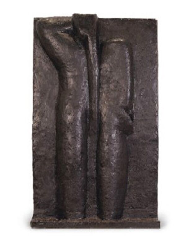 Анри Матисс. Обнаженная женская фигура со спины IV  (четвертый вариант рельефа «Стоящая спиной к зрителю»)